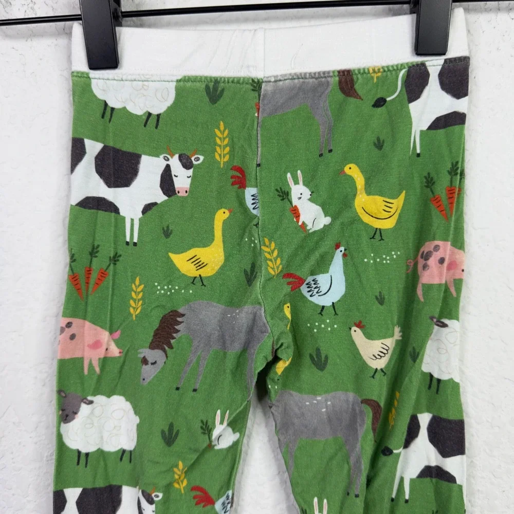 Little Sleepies PJ Pants‎ 2PC Bundle 2T 18-24M Bamboo Farm Animal Baseball